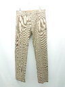 ◇ URBAN RESEARCH アーバンリサーチ チェック シンプル カジュアル ストレートパンツ サイズ1/S ブラウン系 レディース E 【中古】(4)