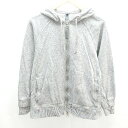 ◇ adidas アディダス ステラマッカートニー ダブルジップ 長袖 パーカ サイズL グレー メンズ E 【中古】