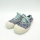 ◇ BENSIMON 柄 子供 かわいい 女の子 カジュアル スニーカー サイズ表記なし ブルー系 レディース E 【中古】