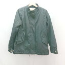 ◇ AMERICAN HOLIC 2way ボア 裏起毛 ジップアップ シンプル オシャレ 長袖 ジャケット サイズF ブラック レディース E 【中古】