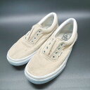 ◇ VANS ヴァンズ ぺたんこ カジュアル キャンバス生地 シンプル スニーカー サイズ23 ベージュ レディース E 【中古】