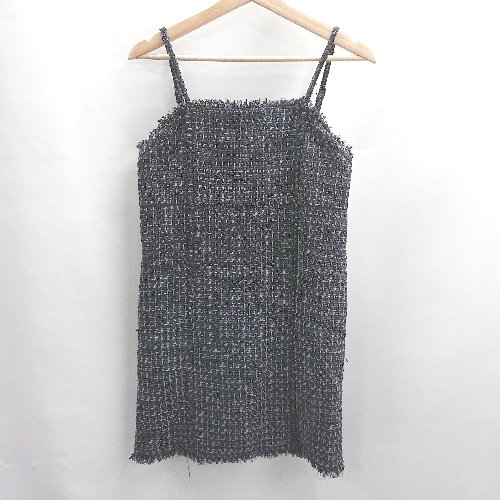 ◇ ⊇ Chico チコ ツイード生地 パンツインワンピース オールインワン サイズF ネイビー レディース E 【中古】 ◇ ⊇ Chico チコ ツイード生地 パンツインワンピース オールインワン サイズF ネイビー レディース E 【中古】