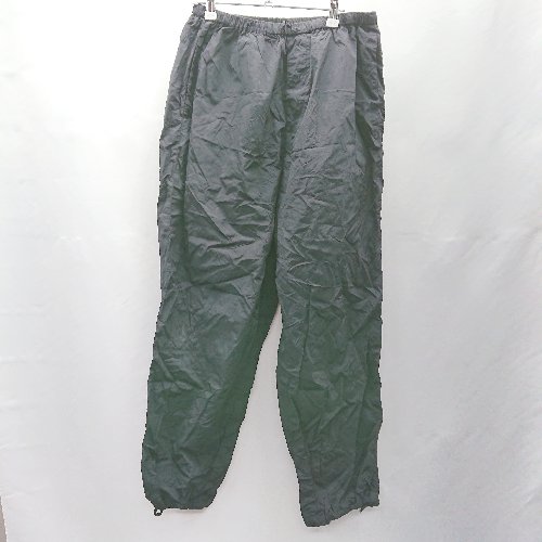 ◇ Θ ATON エイトン ナイロン HAND DYE NYLON OVER PANTS サイズ04 ブラック メンズ E 【中古】