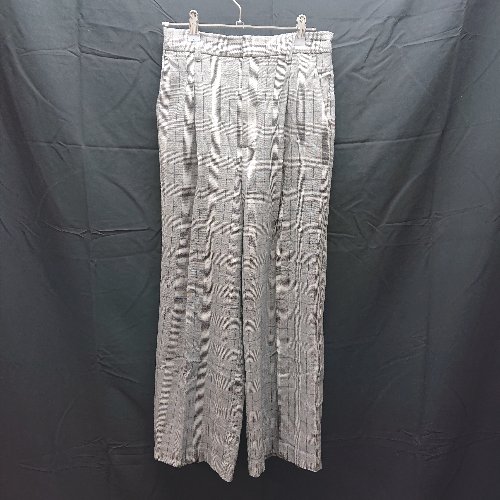 ◇ ROP’E PICNIC ストレッチ チェック 柄 サラフワ生地 ウエストゴム ワイドパンツ サイズ38 グレー E 【中古】 ◇ ROP’E PICNIC ストレッチ チェック 柄 サラフワ生地 ウエストゴム ワイドパンツ サイズ38 グレー E 【中古】