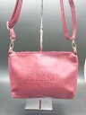◇ FIRANO COLLECTION ロゴ刻印 ハンドバッグ レッド レディース E 【中古】