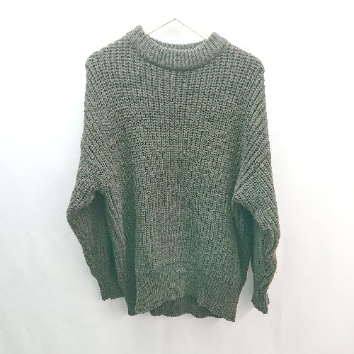 ◇ AMERICAN HOLIC カジュアル シンプル 秋冬 リブ 長袖 ニット サイズF ブラウン レディース E 【中古】 ◇ AMERICAN HOLIC カジュアル シンプル 秋冬 リブ 長袖 ニット サイズF ブラウン レディース E 【中古】