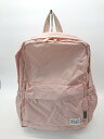 ◇ GLOBAL WORK GENERAL GOODS 防水 アウトドア シンプル リュックサック ピンク系 レディース E 【中古】