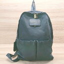 ◇ Marc by Marc Jacobs ブランドロゴ シンプル オシャレ コンパクト リュックサック ブラック系 レディース E 【中古】