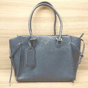 ◇ MISCH MASCH ミッシュマッシュ ブランドロゴ シンプル オシャレ コンパクト トートバッグ ネイビー系 レディース E 【中古】