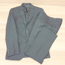 ◇ JOURNAL WORKS 背抜き セットアップ ビジネス シンプル オシャレ - ジャケット パンツ サイズY4 ブラック メンズ E 【中古】