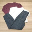 ◇ 《 UNIQLO まとめ商品 3点セット サイズM/61 シンプル オシャレ デニムパンツ ロングTシャツ Tシャツ レディース 》 E 【中古】