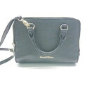 ◇ passage mignon ミニサイズ マグネット 上品 綺麗め ブランドロゴ ハンド ショルダー ブラック レディース E 【中古】