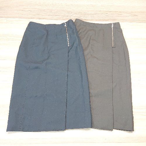 ◇ 《 UNIQLO ユニクロ まとめ2点セット サイズ7 デザインオシャレ タイト スカート レディース 》 E 【中古】