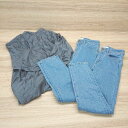 ◇ 《 Simplicite シンプリシテェ まとめ商品 3点セット サイズM/S 薄手 ストレッチ シャツ デニムパンツ レディース 》 E 【中古】