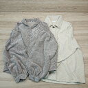 ◇ 《 apres jour まとめ売り2点セット サイズLL コーデュロイ カジュアル シンプル シャツ/ジャケット レディース 》 E 【中古】