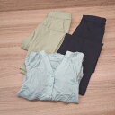 ◇ 《 ViS ヴィス まとめ3点セット 無地 チャックボタン閉め ブラウス/スラックス レディース 》 E 【中古】