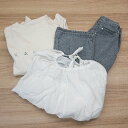 ◇ 《 LOWRYS FARM まとめ売り3点セット サイズ 混合 シンプル カジュアル ストレートパンツ/トレーナー レディース 》 E 【中古】