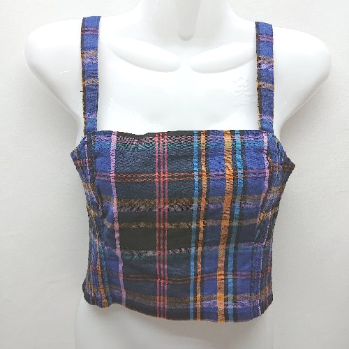 ◇ 《 CLEA/kutir/HOLLISTER まとめ売り4点セット S/F 無地 チェック柄 ビスチェ/インナー レディース 》 E 【中古】