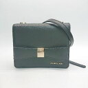 ◇ JILLSTUART ジルスチュアート チェーン ゴールド金具 コンパクト おしゃれ ショルダーバッグ ブラック レディース E 【中古】(4)
