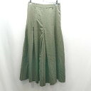 ◇ ⊇ apart by lowrys アパートバイローリーズ 後ろウエストゴム ワイドパンツ サイズL カーキー レディース E 【中古】(4)