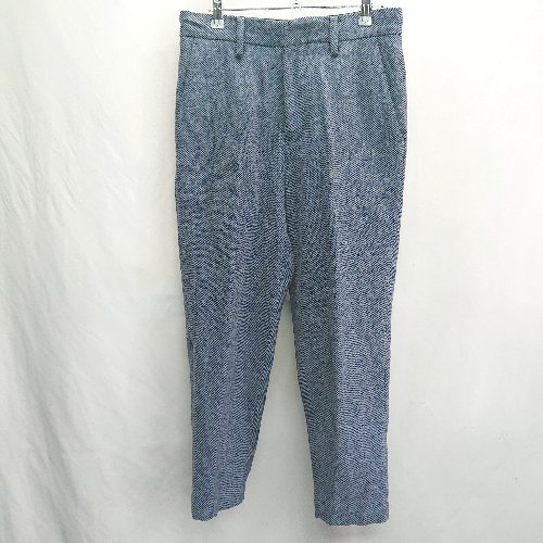 ◇ ⊇ HARE ハレ 総柄 ストレートパンツ サイズS ブルー メンズ E 【中古】