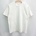 ◇ ⊂ THE NORTH FACE ブランドロゴ刺繡 コットン 半袖 Tシャツ サイズS ホワイト メンズ レディース E 【中古】