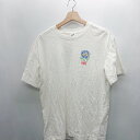 ◇ ⊂ NIKE ナイキ バックプリント 半袖 Tシャツ サイズL ホワイト系 レディース E 【中古】(4)