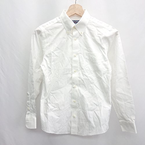 ◇ Θ BROOKS BROTHERS ブルックスブラザーズ 長袖 シャツ サイズ12 ホワイト メンズ E 【中古】