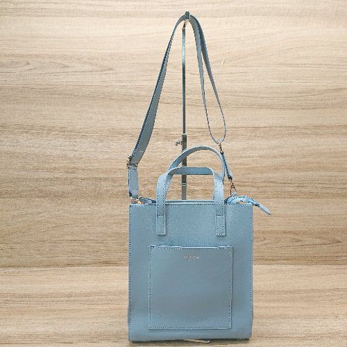 ◇ ALTROSE アルトローズ 上品 綺麗め ブランドロゴ 2WAY シンプル かわいい ハンド ショルダー ブルー ..