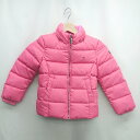 ◇ ⊇ TOMMY HILFIGER 2WAY フェザー キッズ 子供服 長袖 ダウンジャケット サイズ104 ピンク レディース E 【中古】(4)