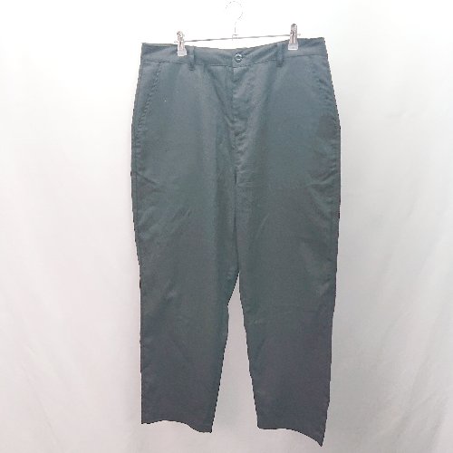 ◇ bigmac ルーズ オーバーサイズ カジュアル シンプル ジップフライ パンツ サイズL ブラック メンズ E 【中古】