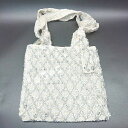◇ ZARA ザラ コンパクトサイズ 派手目 アクセサリーポイント トートバッグ ベージュ系 レディース E 【中古】(4)