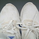 ◇ adidas FX3592 コアレーサー スポーティー ランニングシューズ サイズ24 ホワイト ブルー レディース E 【中古】(4)