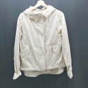 ◇ classical elf マウンテンパーカー ドローコード カジュアル 羽織り 長袖 ブルゾン サイズL ベージュ レディース E 【中古】(4)