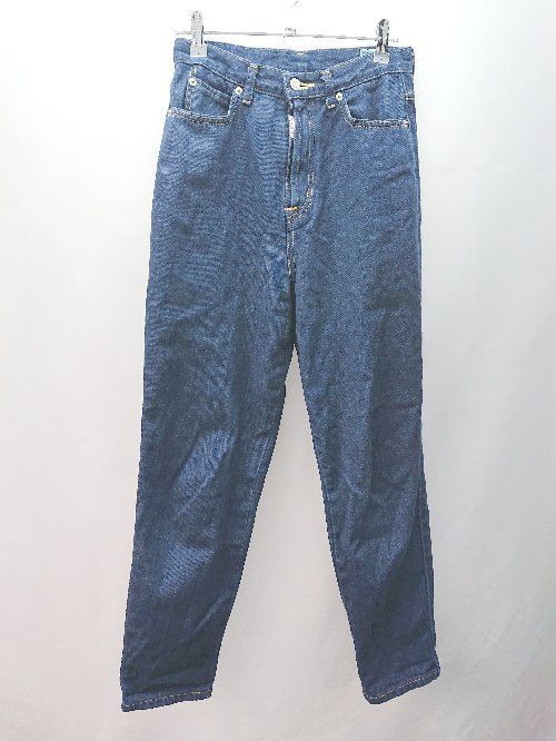 ◇ ADAMETROPE' アダムエロペ edwin コラボ カジュアル デニムパンツ サイズ25 ネイビー レディース E 【中古】