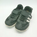 ◇ IFME キッズ 子供 シューズ ベロクロ メッシュ スニーカー サイズ17cm ブラック レディース メンズ E 【中古】
