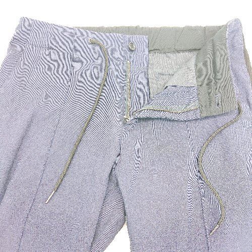 ◇ NANO universe 無地 センタープレス ウエストゴム イージーパンツ サイズM ネイビー メンズ E 【中古】