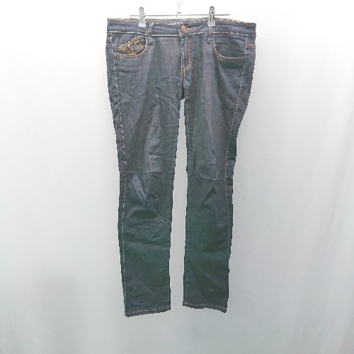 ◇ ADOLPO DOMINGUEZ カジュアル シンプル ノンストレッチ デニムパンツ サイズ40 ネイビー メンズ E 【中古】 ◇ ADOLPO DOMINGUEZ カジュアル シンプル ノンストレッチ デニムパンツ サイズ40 ネイビー メンズ E 【中古】
