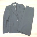 ◇ PROPORTION BODY DRESING 肩パットあり バックスリット 膝丈 S セットアップ サイズ1 2 ブラック レディース E 【中古】
