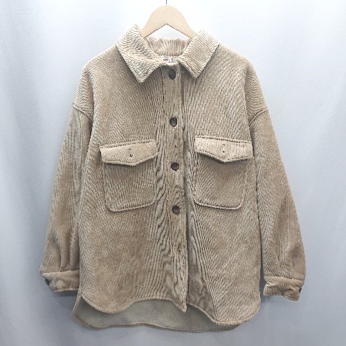 ■ ⊇ OUTDOOR PRODUCTS アウトドア プロダクツ 裏地ボア 長袖 コーデュロイジャケット サイズM ベージュ レディース E 【中古】 ■ ⊇ OUTDOOR PRODUCTS アウトドア プロダクツ 裏地ボア 長袖 コーデュロイジャケット サイズM ベージュ レディース E 【中古】