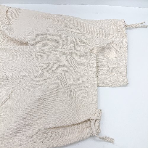◇ Θ MAISONCLUB メゾンクラブ ウエストゴム 布系 カーゴパンツ サイズL アイボリー ベージュ系 メンズ E 【中古】