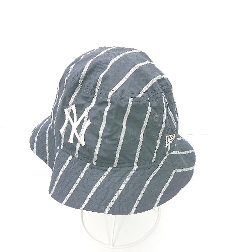 ◇ Θ NEWERA 総柄 ブランドロゴ刺繡 バケット ハット ブラック ホワイト サイズMEDIUM/LARGE メンズ E 【中古】 ◇ Θ NEWERA 総柄 ブランドロゴ刺繡 バケット ハット ブラック ホワイト サイズMEDIUM/LARGE メンズ E 【中古】