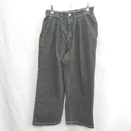 ◇ Θ LAKOLE ラコレ ウエストゴム デニム サイズS ブラック レディース E 【中古】