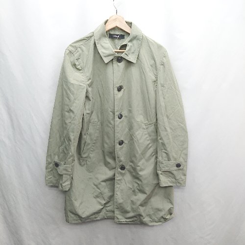 ◇ ⊂ OMNES オムネス 長袖 トレンチコート サイズ7 カーキ レディース E 【中古】 ◇ ⊂ OMNES オムネス 長袖 トレンチコート サイズ7 カーキ レディース E 【中古】