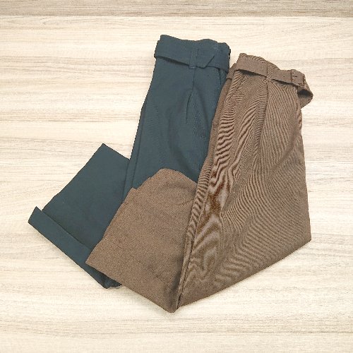 ◇ 《 LOWRYS FARM 2点セット サイズL ウエストゴム ジップアップ 裏地 スリット スカート レディース 》 E 【中古】