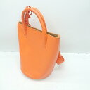 ◇ Θ MARY AL TERNA メアリオルターナ トートバッグ オレンジ レディース E 【中古】