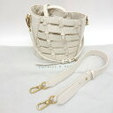 ◇ Θ ◎ CHARLES & KEITH チャールズ&キースる ブランドロゴ装飾 ショルダーバッグ アイボリー系 レディース E 【中古】(4)