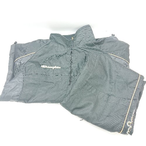 ◇ ⊇ Champion チャンピオン ウエストゴム セットアップジャージ サイズM ブラック メンズ E 【中古】