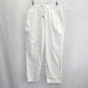 ◇ ⊂ CIAOPANIC チャオパニック ウエストゴム ストレートパンツ サイズS オフホワイト レディース E 【中古】