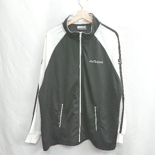 ◇ ⊂ KAPPA カッパ 長袖 ジャージ サイズ5L ブラック ホワイト レディース E 【中古】